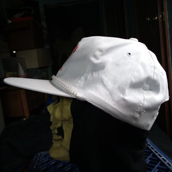 Deadstock Vintage Oldsmobile Scramble Golf Tournament Rope Snap Trucker Hat Cap - Picture 2 of 6